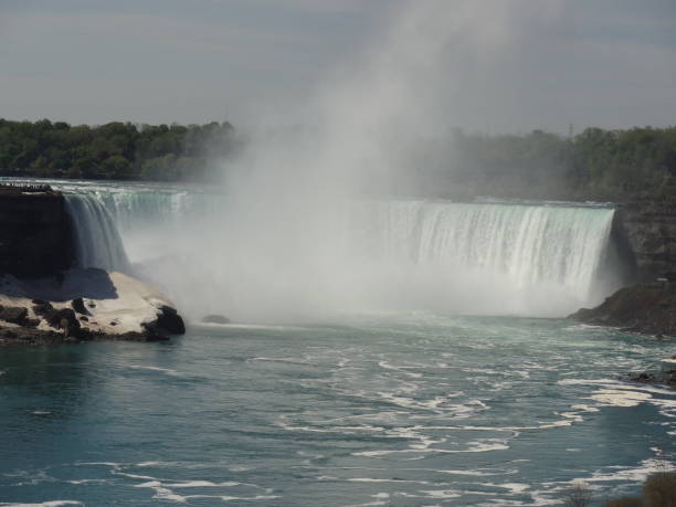 istock The waterfalls at the Niagara Falls 852243388