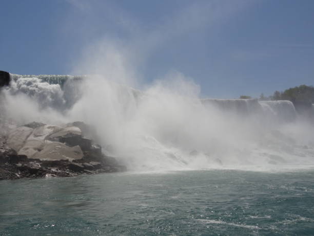 istock The waterfalls at the Niagara Falls 852243488