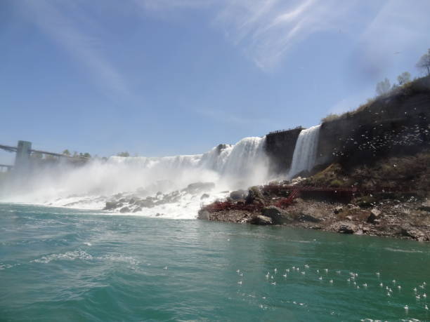 istock The waterfalls at the Niagara Falls 852243598