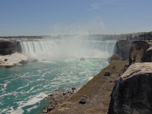 istock The waterfalls at the Niagara Falls 852243692