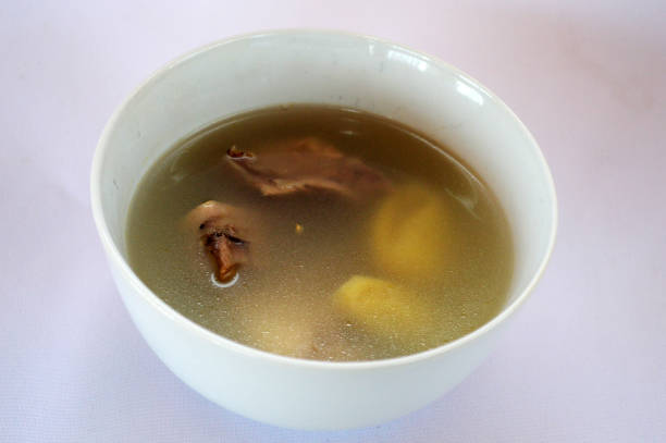 istock Poultry juice with African eggplant or angive bringelle 852251536