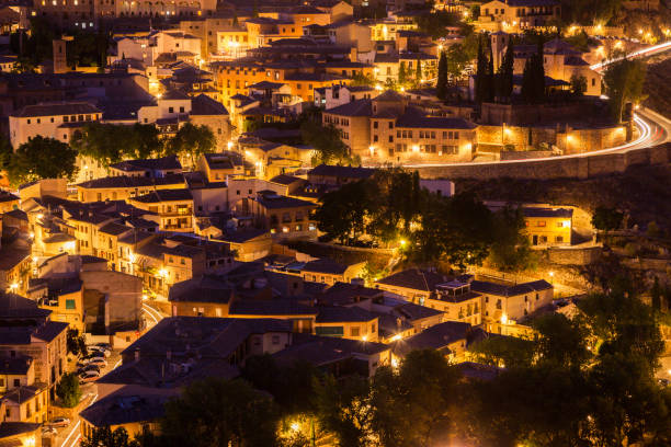 The ancient city of Toledo located in the heart of Spain.