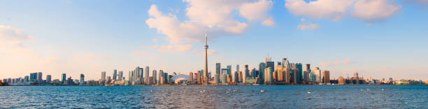 istock Panoramic view of Toronto skyline 852272164