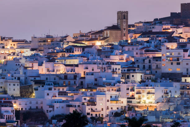 istock Architecture of Salobrena at sunset 852274436