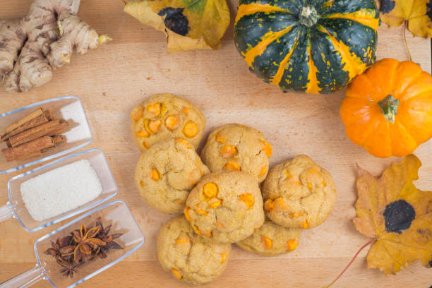 istock Spice pumpkin homemade cookies 852304350