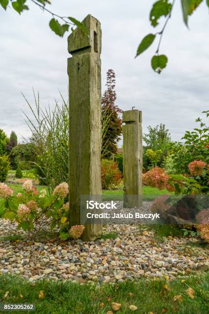 Garden Skulpture Stock Photo - Download Image Now - Art, Grass, No People