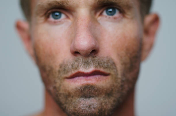 istock Portrait of a Serious Man Looking into Space 852306014