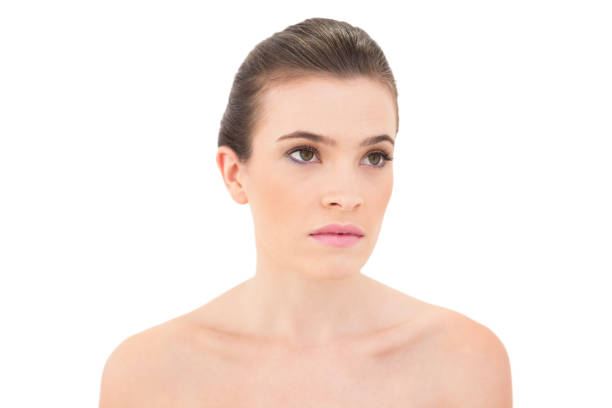 istock Serious woman looking away 852312718
