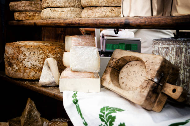 istock cheese on a market stall 852319542