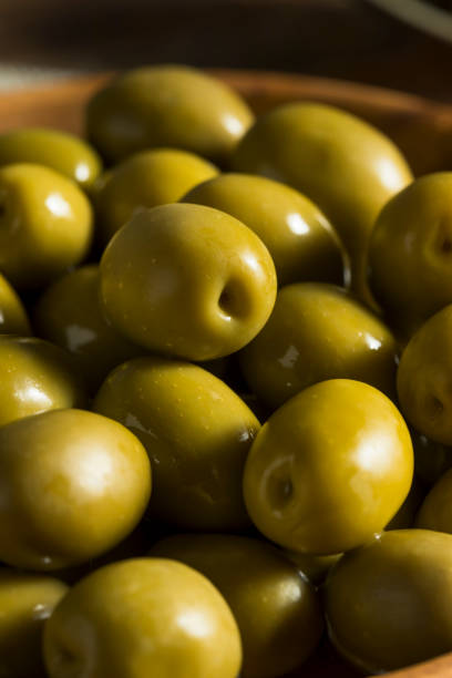 istock Organic Greek Green Olives 852360022