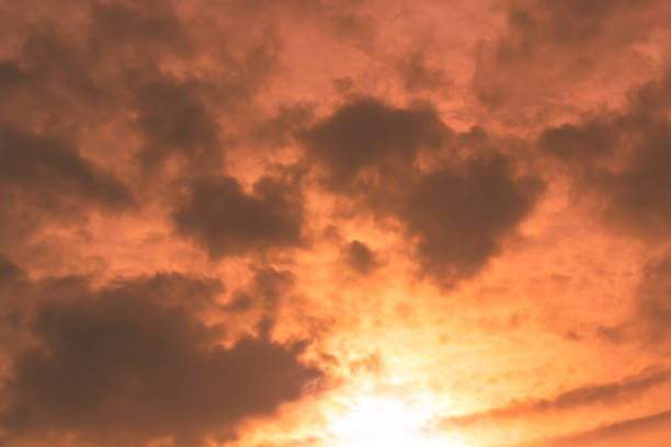 istock Beautiful light from the nature at sunset every day. 852363668