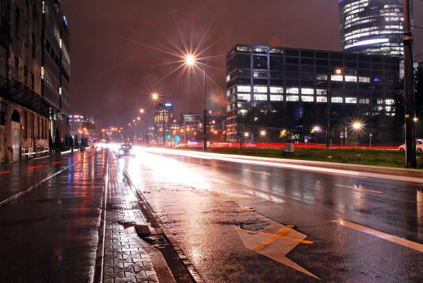 istock City traffic at night. 852397230