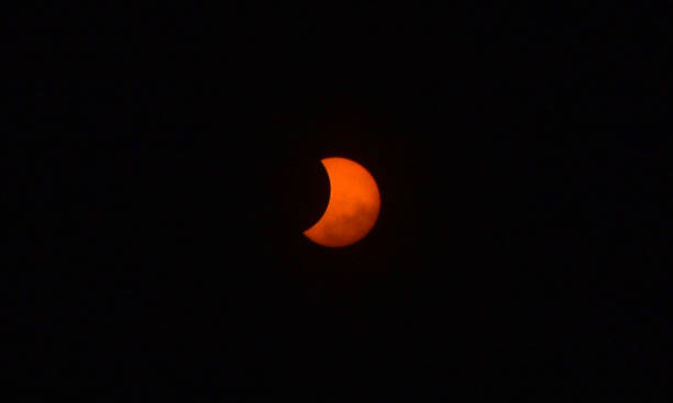 istock Maryville TN After Totality with Cloud 852404794