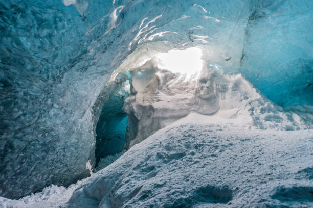 istock Crystal ice cave, Vatnajokull national park, Iceland 852411130
