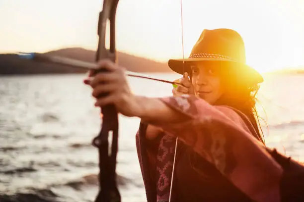 Photo of Archery with Sunset
