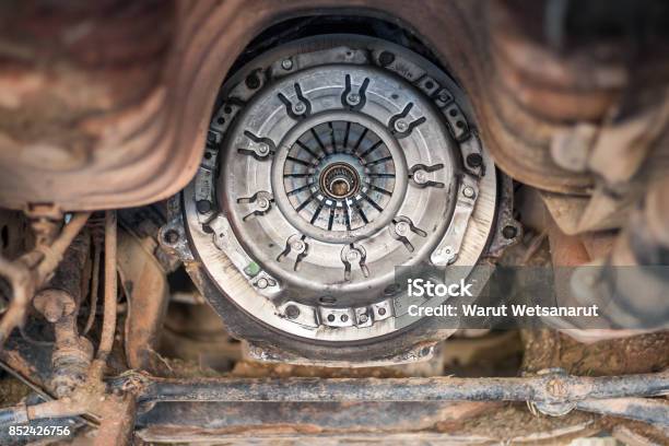 Clutch Plate On Engine Stock Photo - Download Image Now - Arts Culture and Entertainment, Basket, Biological Process