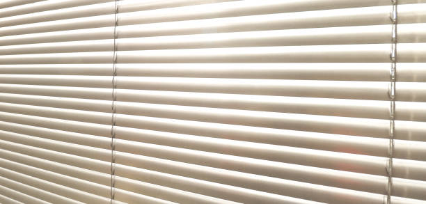 istock Window grey metallic jalusie sunblinds 852428926