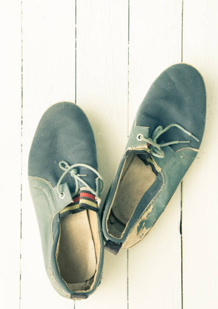 istock old rustic vintage pair of shoes 852432608