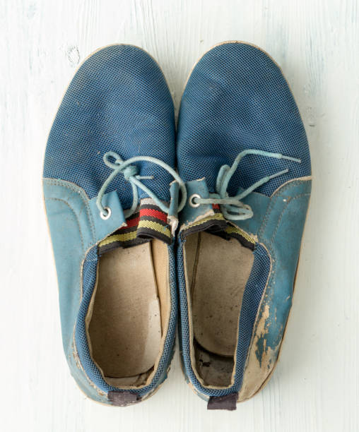 istock old rustic vintage pair of shoes 852432648