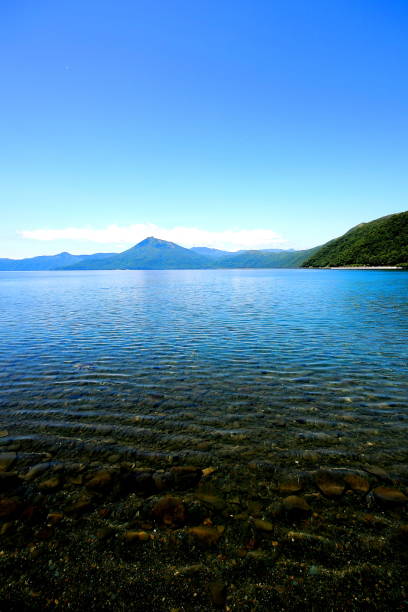 istock lake shikotsu in summer 852435134