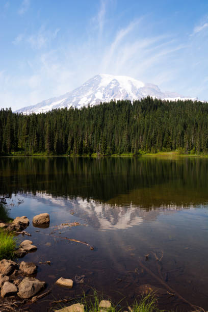 istock Mount Rainier and Reflection Lake in Washington State 852435238