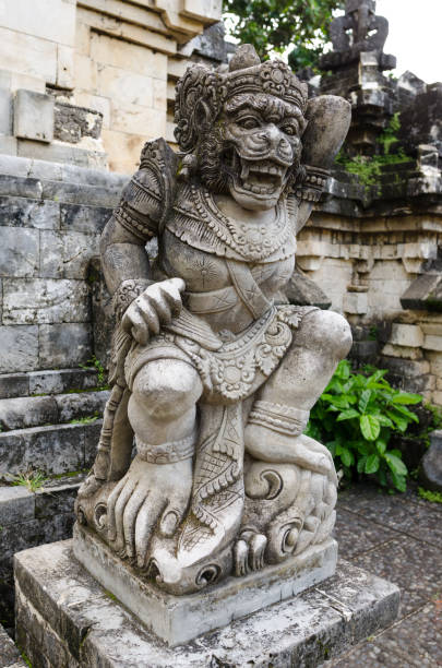 istock Guardians Sculpture at Uluwatu Temple 852435512