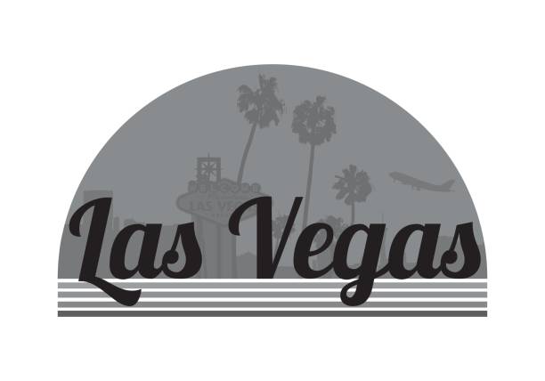 las vegas  - vegas sign illustrations stock-grafiken, -clipart, -cartoons und -symbole