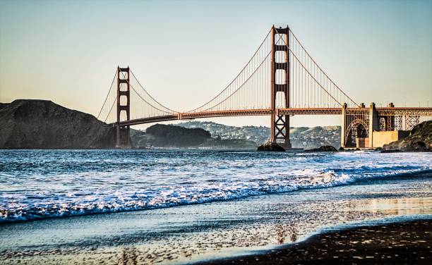 istock golden gate bridge in its beauty at sunset 852445858