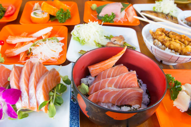 istock japanese food sashimi 852449502