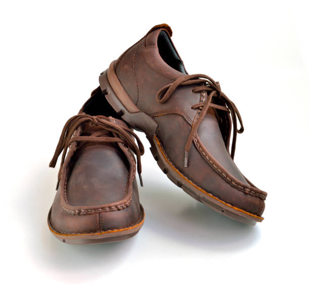 istock Casual leather man shoes 852451808