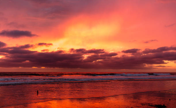 istock Sunset at San Diego Beach 852451906