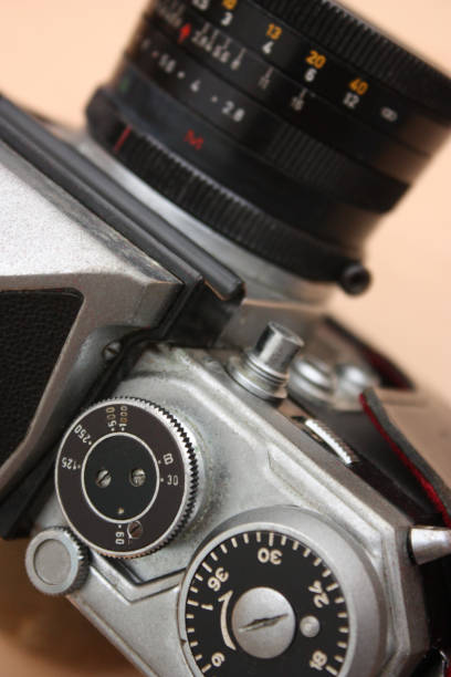 istock Camera with photo film 852456228