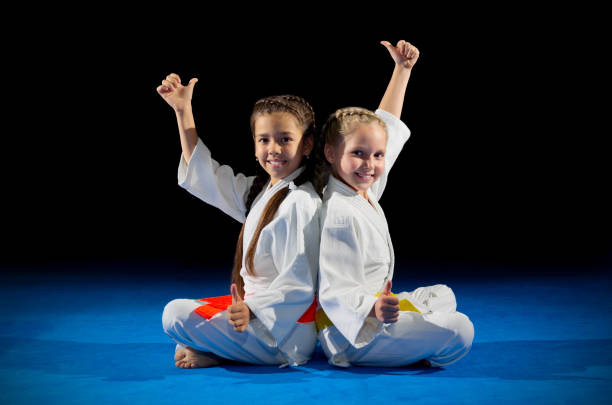 istock Girls martial arts fighters 852457278