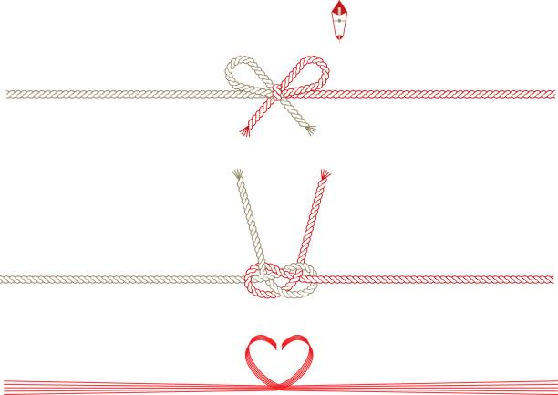 日本のリボン - tied knot illustrations点のイラスト素材／クリップアート素材／マンガ素材／アイコン素材