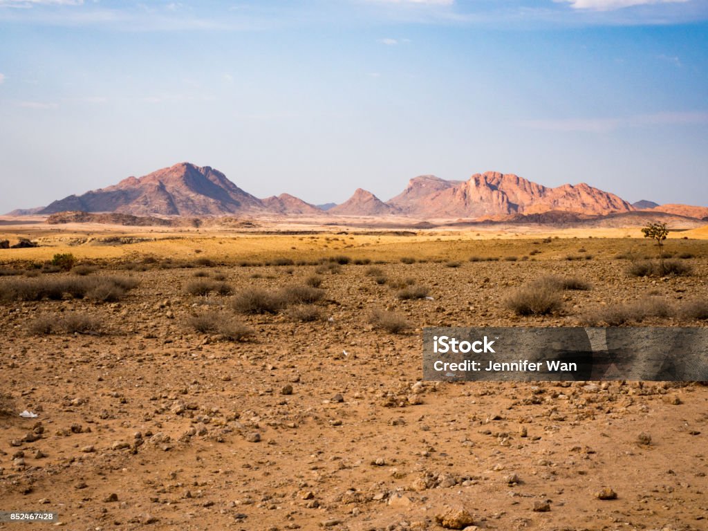 Namib Desert, near Tropic of Capricorn, Sossusvlei, Namibia Barren Stock Photo