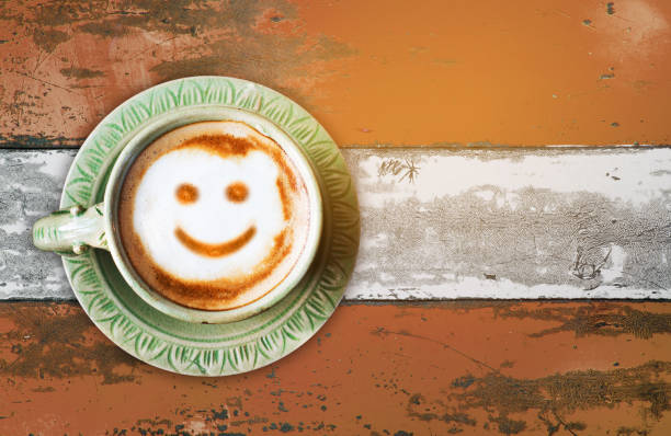 istock Smile of latte coffee 852467766