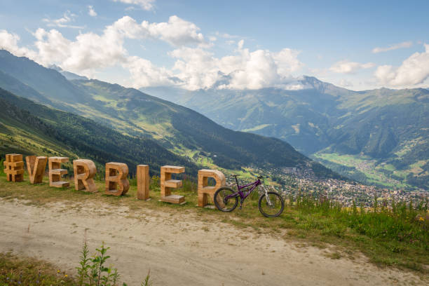 Switzerland- Vallis Canton- Grimentz village - panorama and nature