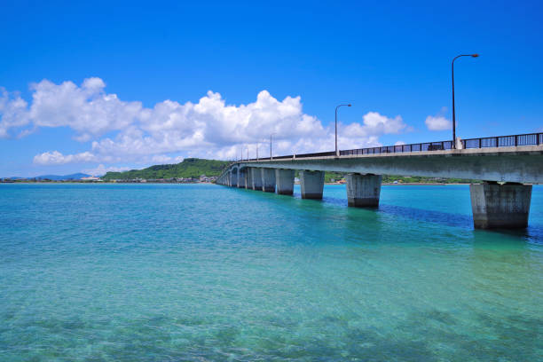 istock Hamahiga Ohashi Bridge, Okinawa, Japan 852488204
