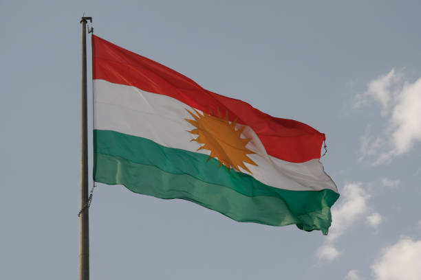 istock Flag or Iraqi Kurdistan 852530066