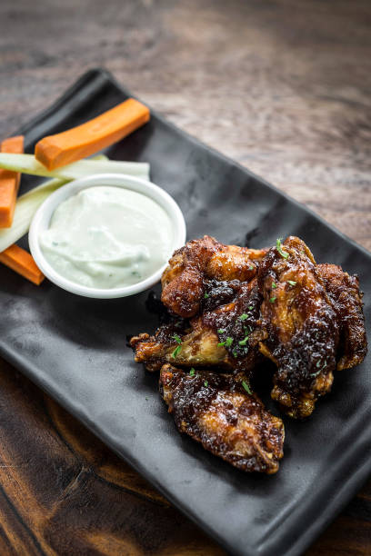 istock bbq barbecue chicken with garlic mayo sauce simple snack 852555138