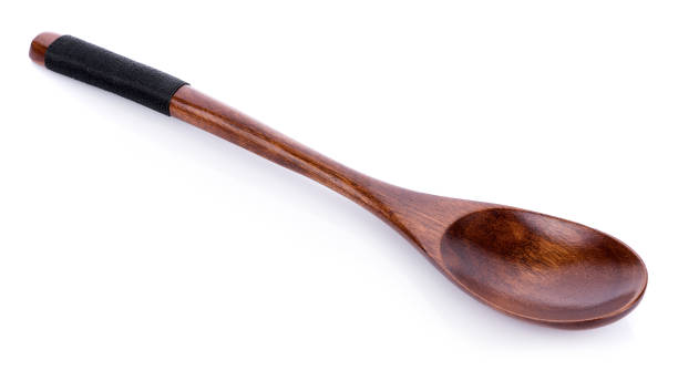 istock Wooden Spoon isolated on white background 852563482