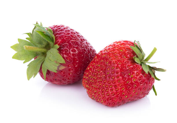 istock closeup strawberry isolated on white background 852567908