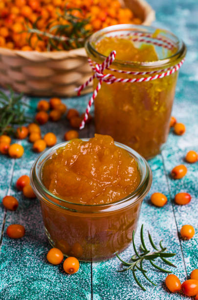 istock Sea buckthorn confiture 852571144