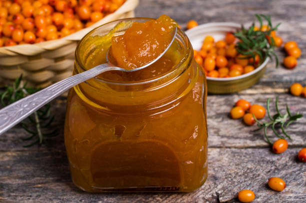 istock Sea buckthorn confiture 852572058