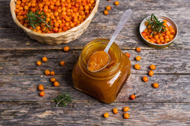 istock Sea buckthorn confiture 852574520