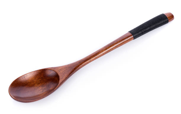 istock Wooden Spoon isolated on white background 852575264