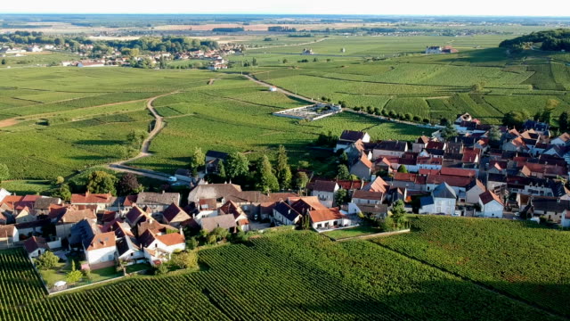 Village in Burgundy, France
