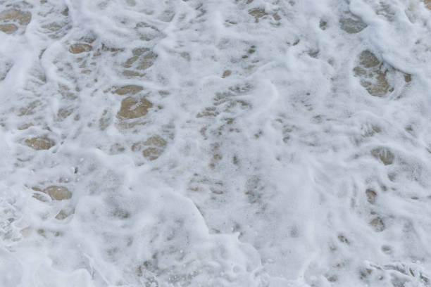 istock Texture of waves breaking on the beach 852613478