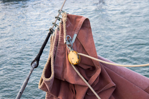 istock Old rigging at the island to the monks. Morbihan. Brittany 852627002