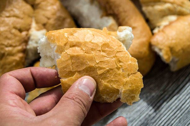 wasted bread, tossing breads and buying too much bread in vain, stale breads,